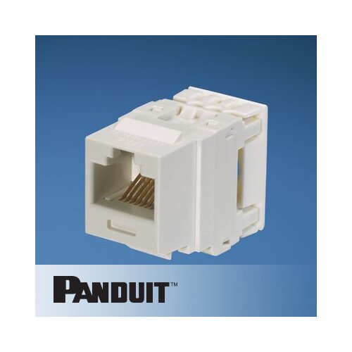  NK688MWH Panduit NetKey Cat 6 UTP punchdown jack module, bijeli Slike