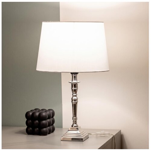 Brilagi Stona lampa CERIA 1xE27/60W/230V prečnik 30 cm srebrna/bela Cene