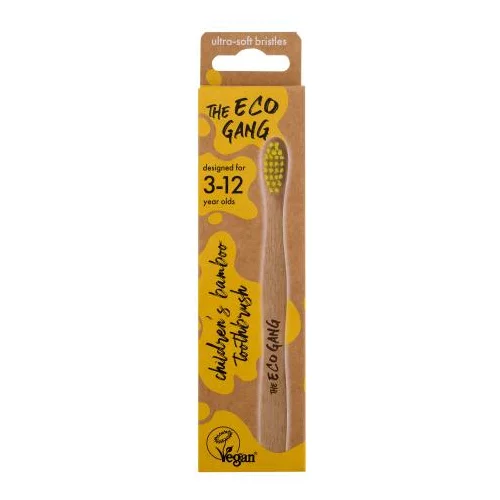 Xpel The Eco Gang Toothbrush Yellow ekološka četkica za zube na biljnoj bazi 1 kom