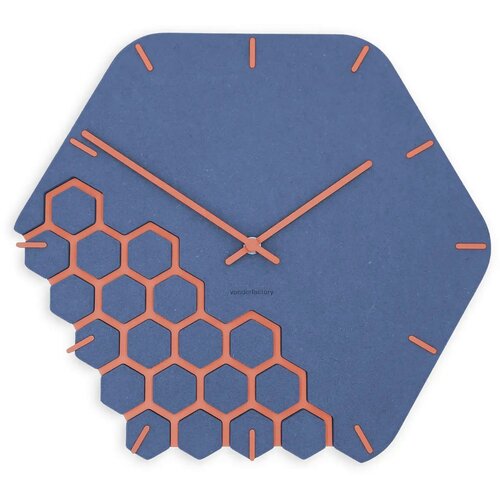 Von Der Factory Zidni sat Luxhora Fragmenta Dark Blue 11 boja kazaljki Cijene