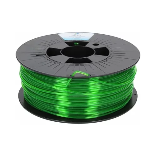 3DJAKE petg transparentno zelena - 2,85 mm / 1000 g