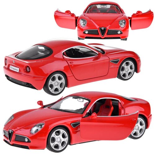  Metalni model automobila Alfa Romeo 8C Competizione, 1:32, sa svjetlima i zvukom Slike