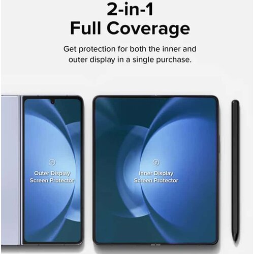 Ringke Dual Easy Full set za&amp;scaron;titnih folija za Samsung Galaxy Z Fold5 Slike