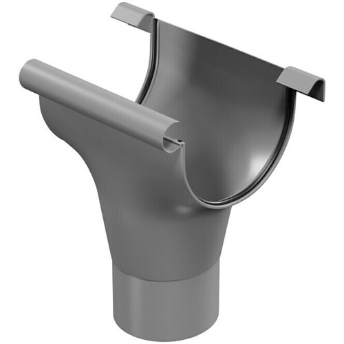 Marley Nastavak za žlijeb (Sive boje, Nazivna &amp;scaron;irina pribora oluka: 125/75 mm) Slike