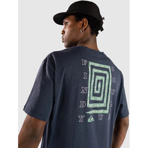 Quiksilver Cl Soul Maze T-shirt dark navy Cene