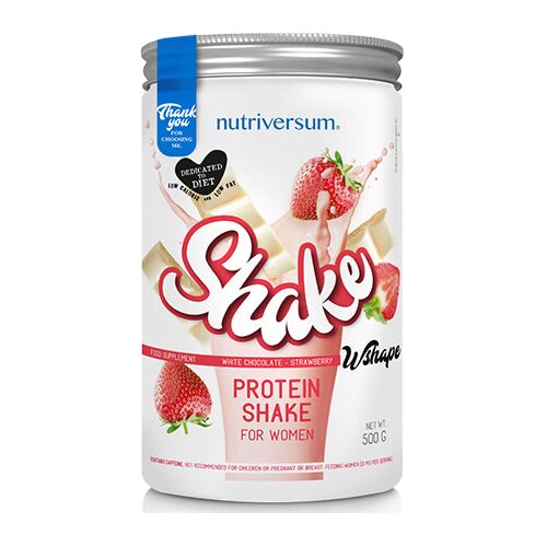 NUTRIVERSUM protein za žene wshape shake čokolada 500g Cene