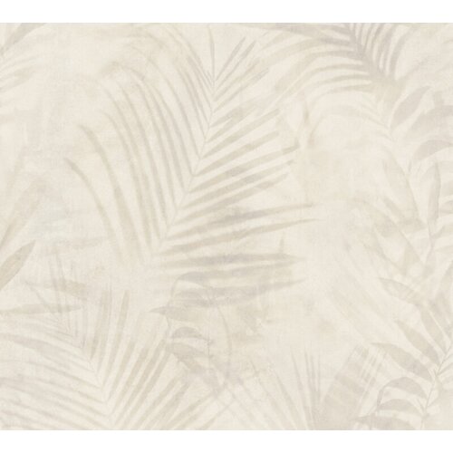 A.S. CREATION TAPETEN neue Bude 2.0 ED II Flis tapeta Palme (Kremasto, Floral, 10,05 x 0,53 m) Slike