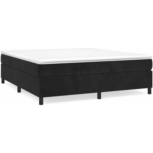  Krevet s oprugama i madracem crni 180x200 cm bar&amp;scaron;unasti Slike