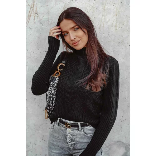 Beloved Vanessa pulover črn