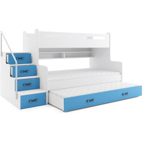BestBed Pograd Max 3 za 3 osebe v ve barvah-Modra Slike