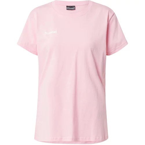 Hummel Funkcionalna majica svetlo roza / bela