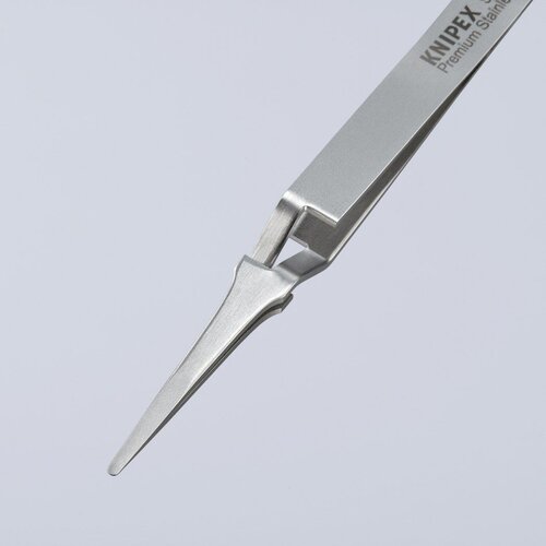 Knipex 92 91 01 precizna ukr&amp;scaron;tena pinceta tupi vrh 120 mm Slike