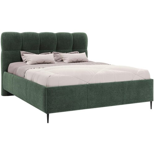 Boxxx OBLAZINJENA POSTELJA 200 cm x 200 cm , tekstil zelena Slike