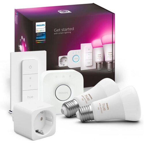  Osnovni set Philips Hue WHITE AND COLOR AMBIANCE 2xE27/9W/230V 2200-6500K Cene