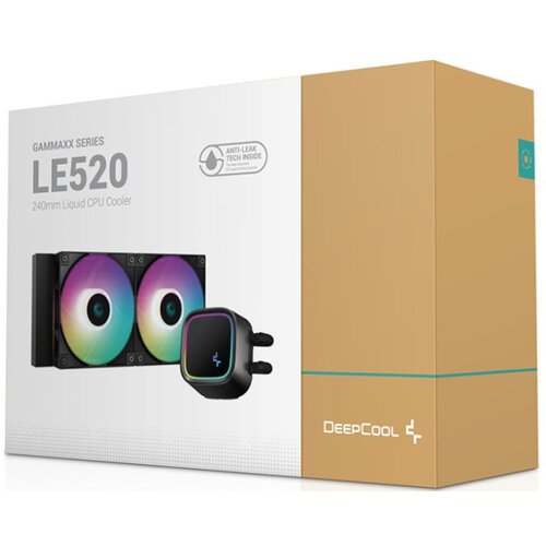 DeepCool LE520 argb vodeno hladjenje, fans 500~2250rpm, 240mm, intel/amd Slike