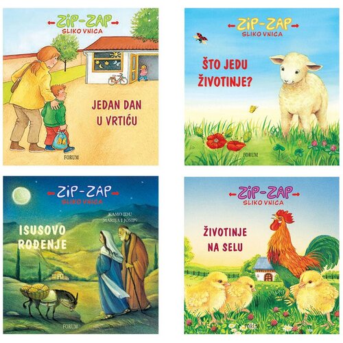 FORUM Zip-Zap slikovnica 1-4 Cene