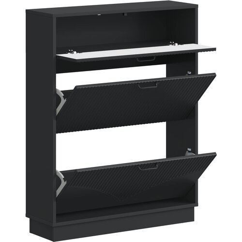  Ormar za cipele HOORN 78 x 24 x 100 cm Konstruirano drvo Slike