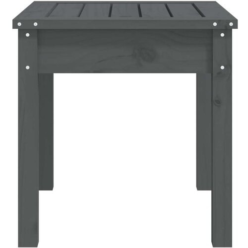  Klupa siva 50x44x45 cm od masivne borovine Slike