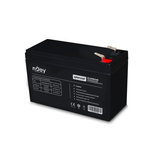 Njoy GP07122F 12V 23.51W (BTVACGUOBTD2FCN01B) baterija za UPS Slike