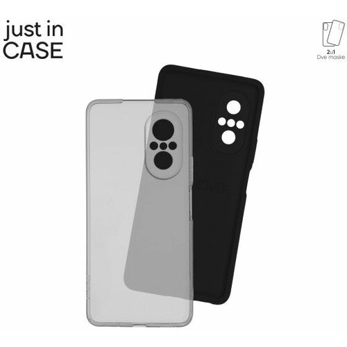 Just In Case 2u1 Extra case MIX paket CRNI za Huawei Nova 9SE Slike