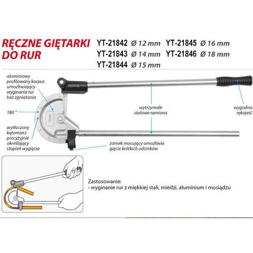 Yato cev za upogibanje cevi 12 mm 21842 ..., (21400686) Cene