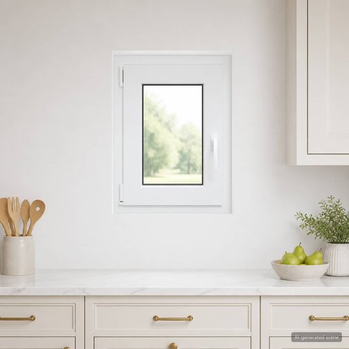  Unutarnja boja prozora u podrumu bijela RISOR 50 x 60 cm Cijene