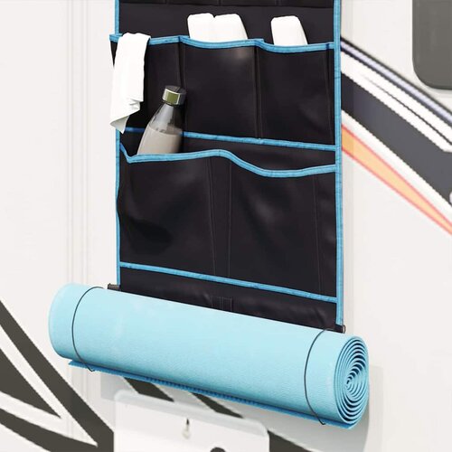  Vreća za spremanje s pohranom Crna i Plava 161 x 58,5 cm oxford Slike