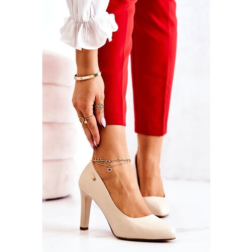 Sergio Leone Women’s Pumps Beige Campbell Cene