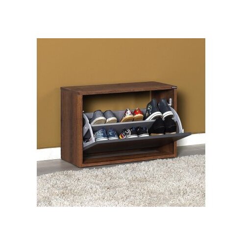 Woody Fashion Stalak za cipele Shc-110-Oa-1, 60x42x30 cm, Smeđa Slike