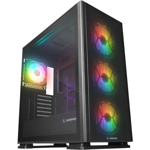  Kućište gaming RAMPAGE VANGUARD V2 Black Mesh... Cijene