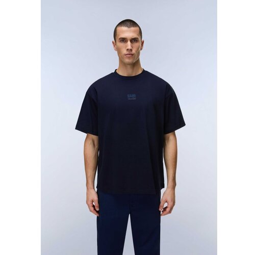 Napapijri S-elevated logo ss blu marine Cene