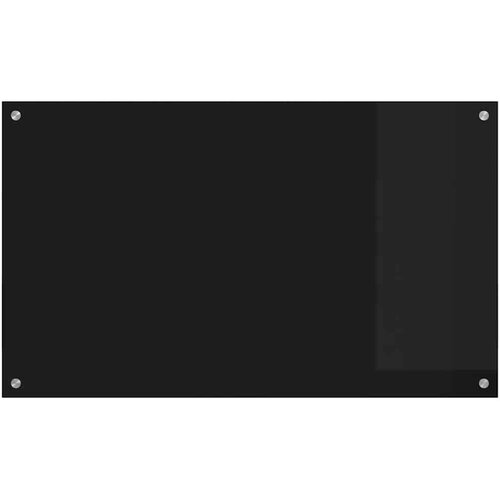 VidaXL kuhinjski za&amp;scaron;tita crna 100 x 60 x 0.8 cm Slike