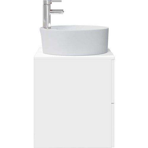  Umivaonik s policom Bijela 49,5 x 44,5 x 65 cm Slike