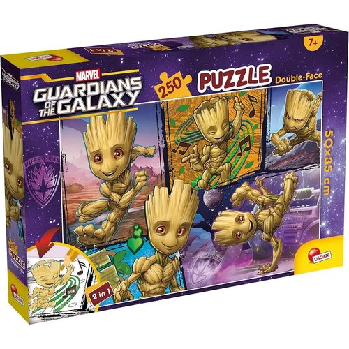 Lisciani Giochi Marvel Groot 2 v 1, 250-delni puzzle in pobarvanka 50x35 cm – Lisciani Cene