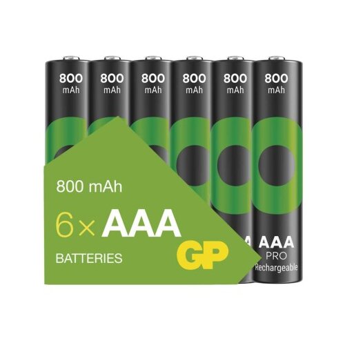  Polnilna baterija GP ReCyko Pro Professional HR03 (AAA) 6kos 6/1 Cene