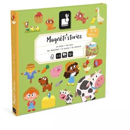 Janod priče s magnetima - Farma J05451 Cijene