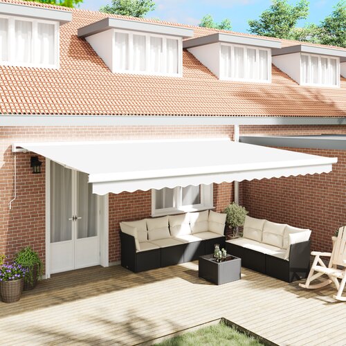 VidaXL tenda za zamenjavo za 5x3 m okvir Bela Slike