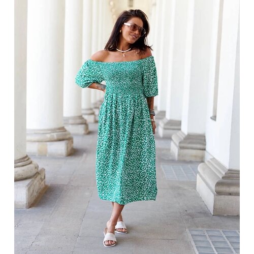 UR/CEO Green floral dress Zetticci Cene