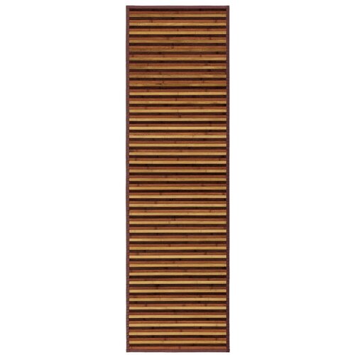 Casa Selección Senf žuta/smeđa staza od bambusa 60x200 cm – Cijene