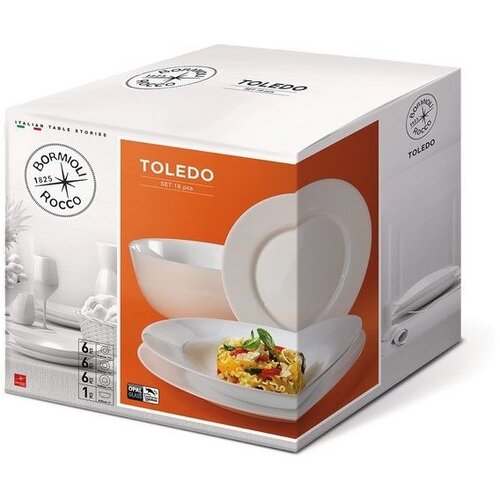 Bormioli Rocco set tanjira Toledo 19/1 Slike