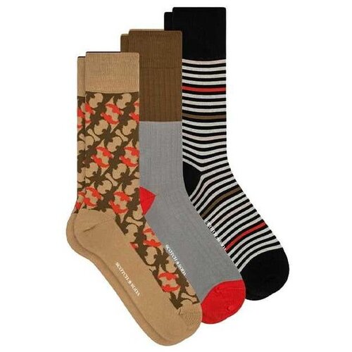 SCOTCH &amp;amp; SODA &amp;scaron;arene mu&amp;scaron;ke čarape SS123277-260 Slike
