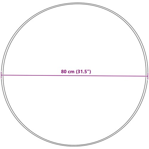  Tepih od umjetne ovčje kože TAFALLA Krem &amp;Oslash; 80 cm Poliester Slike
