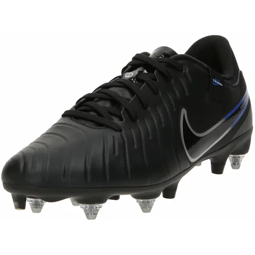 Nike Nogometni čevelj 'Tiempo Legend 10 Academy' temno modra / svetlo siva / črna
