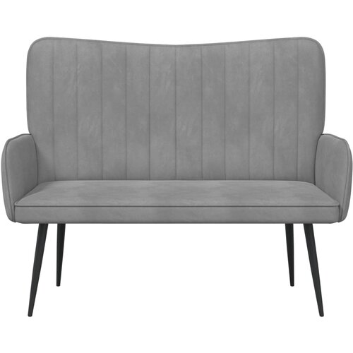 SOFA za dvije osobe Svjetlosiva 115 x 61 x 87 cm Bar&amp;scaron;un Slike