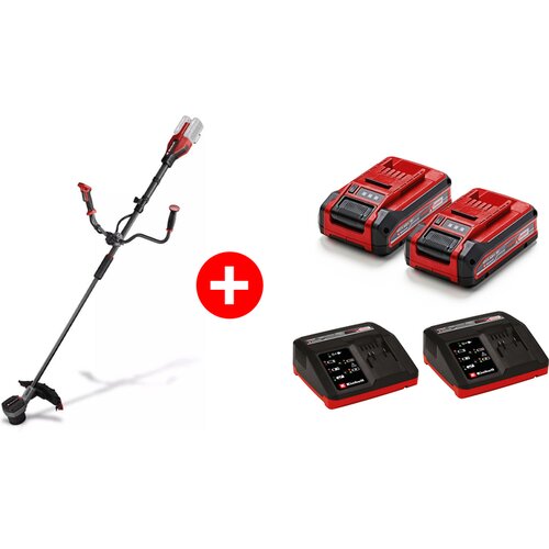 Einhell Set akumulatorskog trimera za travu Professional GP-BC 36/430 Li BL + 2x 18V 4.0Ah baterije, punjač Cene