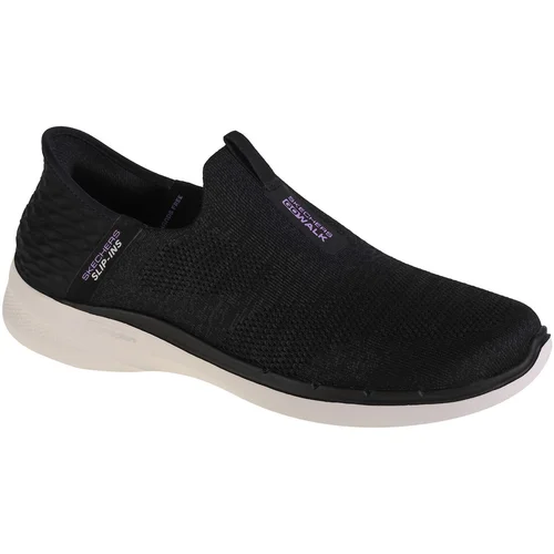 Skechers Slip-Ins: GO WALK 6 - Fabulous View Crna