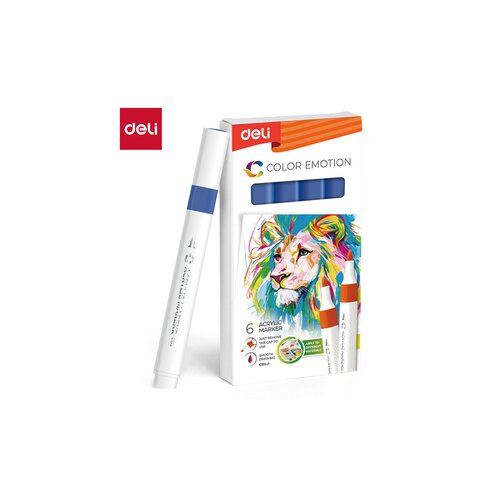 Deli MARKER AKRILNI TAMNO PLAVI 50 COLOR EMOTION EC193A-Dark Blue Cene