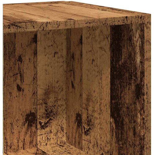 VidaXL Kutni ormarić staro drvo 33x33x67 cm konstruirano drvo Slike