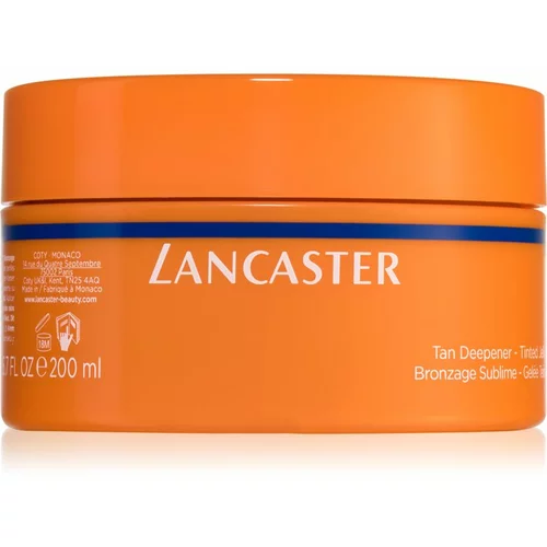 Lancaster sun beauty tan deepener tinted jelly gel za oblikovanje tijela 200 ml za žene