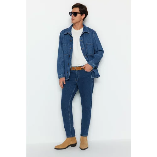 Trendyol Men's Blue Relax Fit Jeans Denim Pants